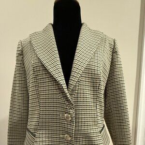 WHBM Herringbone Blazer
